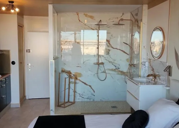 Meduse - Studio Heliopolis C 29 - Luxe -By Agn 2 Personnes アパート アグド