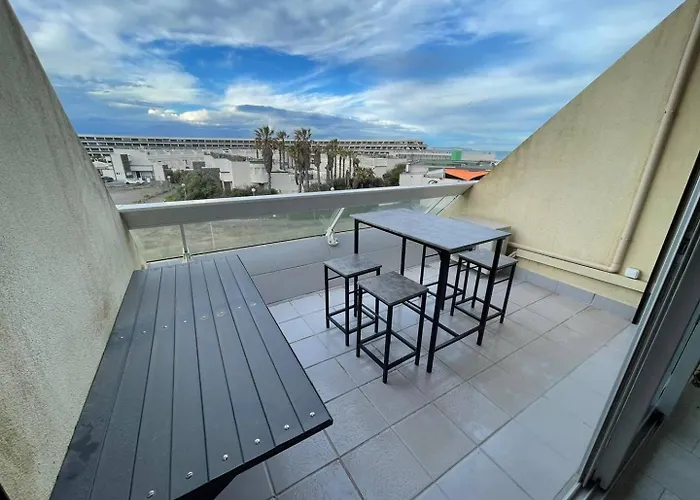 Apartment Meduse - Studio Heliopolis C 29 - Luxe -By Agn 2 Personnes *